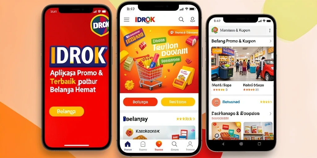 Tampilan antarmuka IDROK yang menarik dan mudah digunakan.