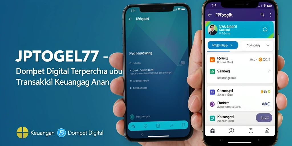 Tampilan antarmuka aplikasi JPTOGEL77 yang user-friendly.