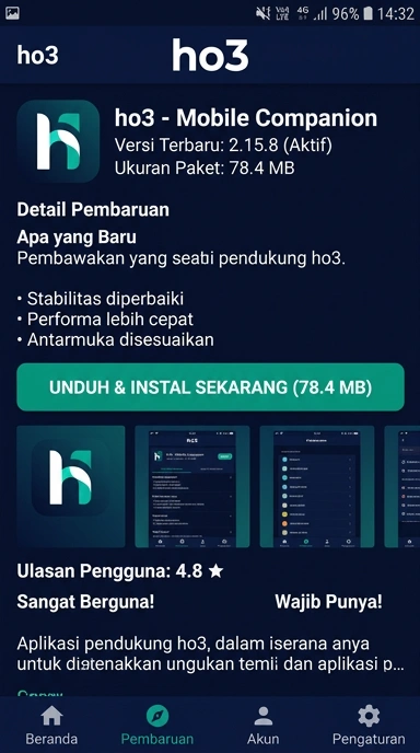 Unduh dan Instal ho3 APK untuk Android di Indonesia
