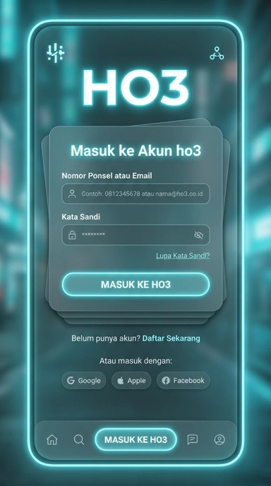 Panduan Masuk Akun ho3 untuk Pengguna Android